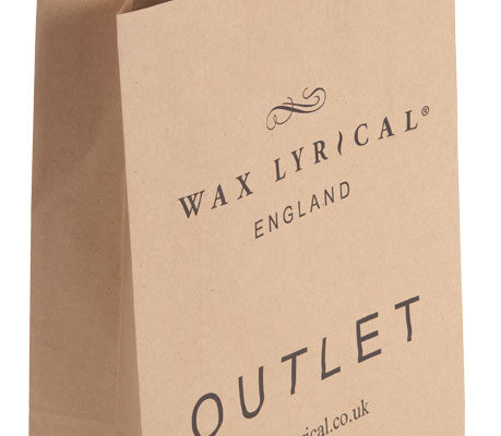 Twisted paper handle bags