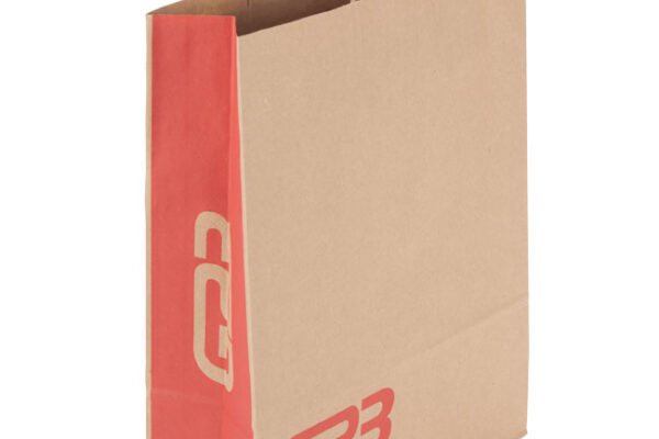 Twisted paper handle bags